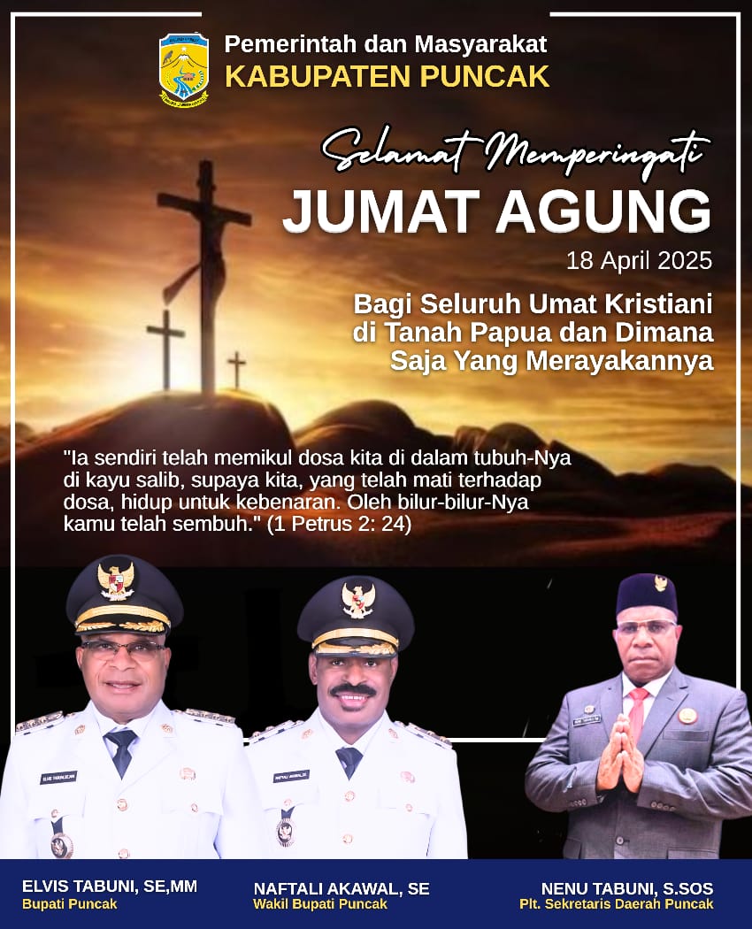 Selamat Memperingati Hari Jumat Agung 2025